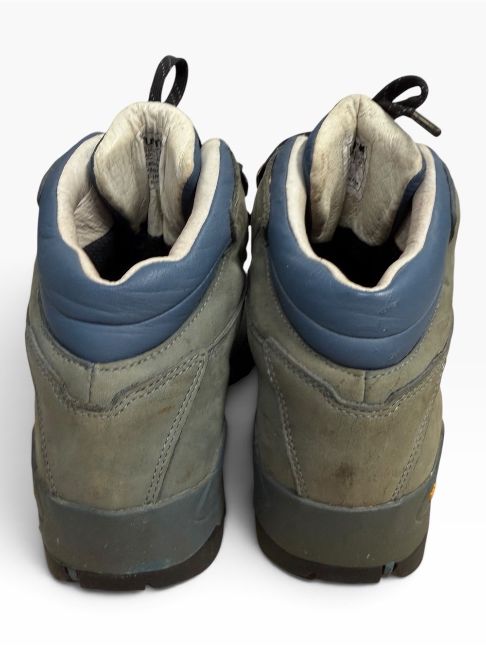 Vintage Lafuma LFG 1835 Leather Hiking Boots Womens 9 Vibram Alpine Gorpcore - Picture 4 of 13